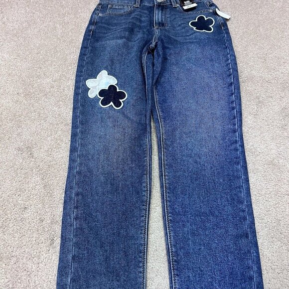 No Boundaries Jeans Women’s Blue Straight Leg Pockets Size 3 NWT - Picture 7 of 12